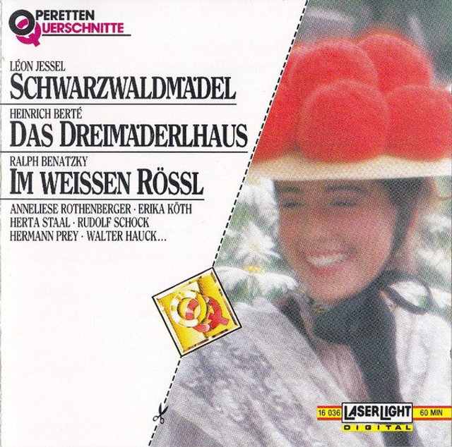 Léon Jessel - Ralph Benatzky - Heinrich Berté – Schwarzwaldmädel / Im Weissen Rössl / Das Dreimäderlhaus Audio CD