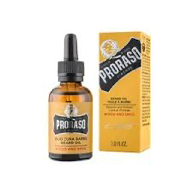 PRORASO wood and spice beard oil