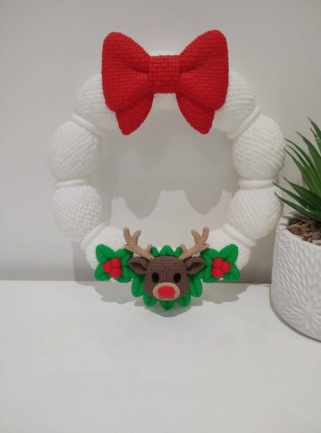 Couronne de Noël Renne