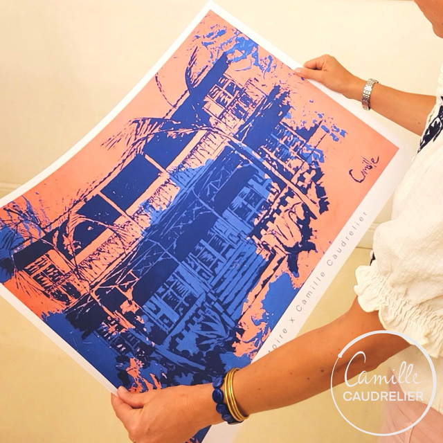 Affiche Musée Saint John Perse