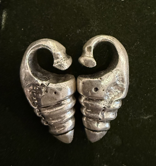 2626005 Nr.42 earweights silver plated