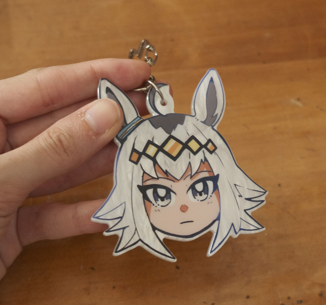 Oguri Cap Keychain | Uma Musume