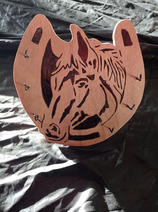 Support clés fer à cheval