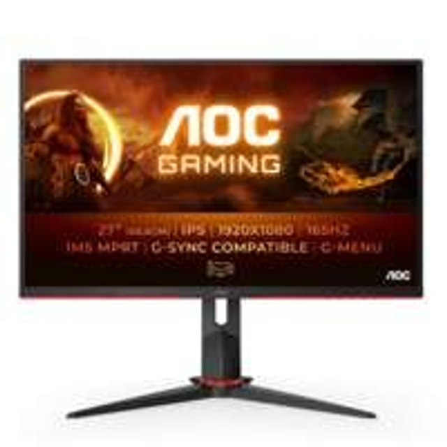 AOC 27inch Full-HD Zwart, Rood