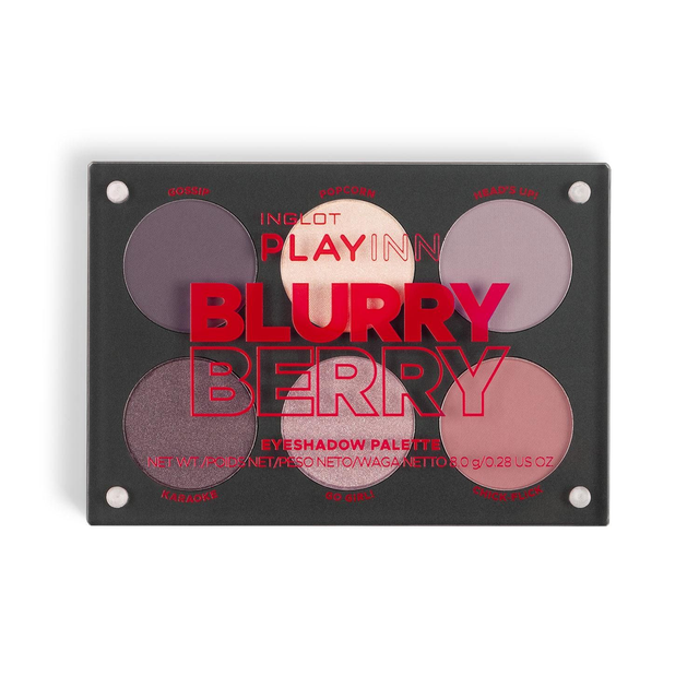 INGLOT PLAYINN Lidschattenpalette Blurry Berry