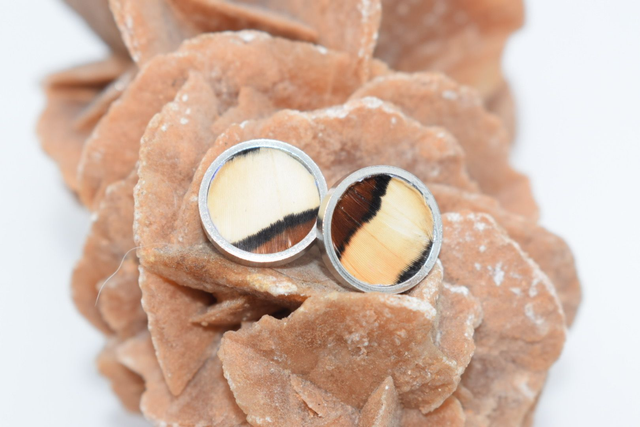 Boucles d'oreilles perdrix