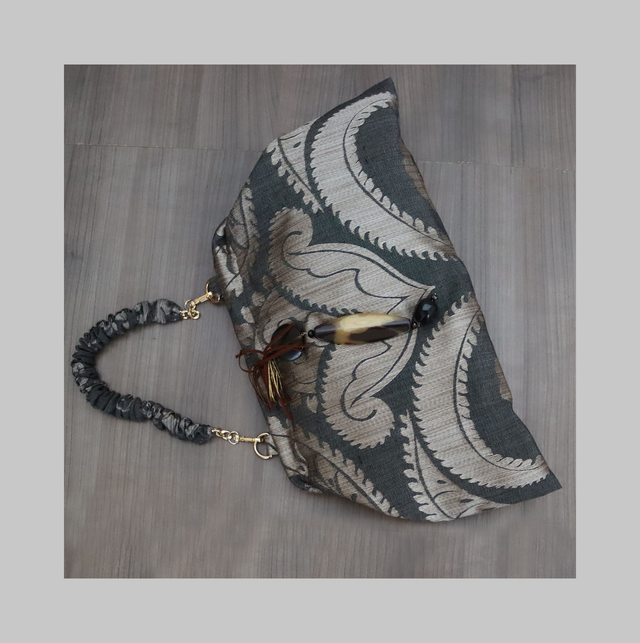 CLUTCH BAG GIOIELLO con manico &quot;Elvira&quot; cm.45x26 