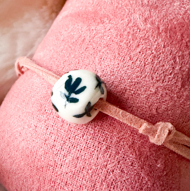 Bracelet PERLE de porcelaine