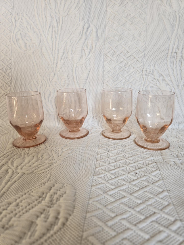 Verres art déco 