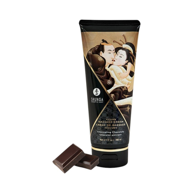 Crema Comestible para Masajes Chocolate 200 ml
