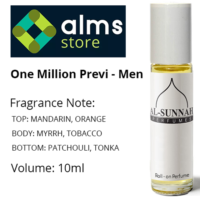  One Million Previ Men 10ml Roll-on