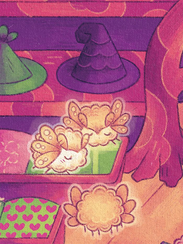 Illustration A4 « Une journée dans l'atelier enchanté »