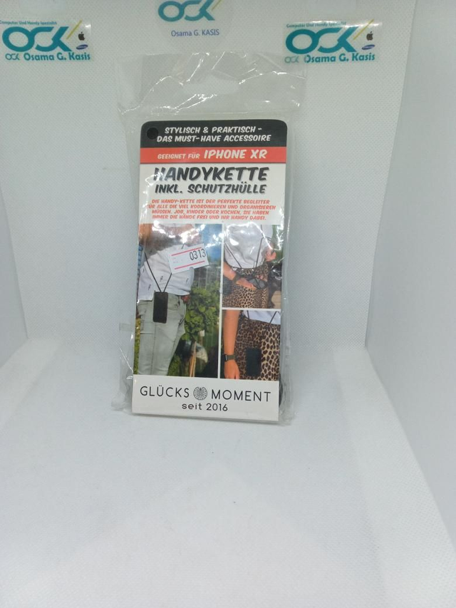 *0313- iPhone XR Handyhülle und Schutz kette