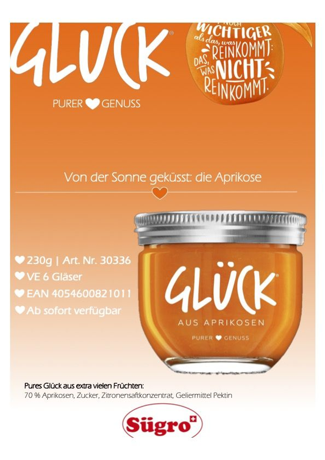 Glücksmarmelade Aprikose inklusive Glückscoaching per Video