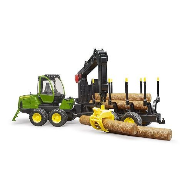 Bruder 02133 tracteur forestier jd