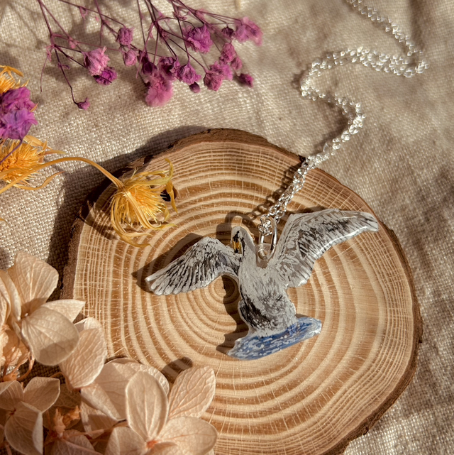 Swan Necklace