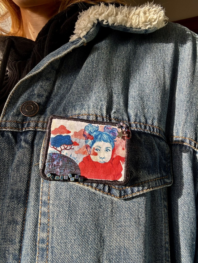 Broche Illustrée *Betty*