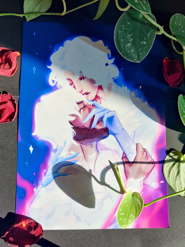 Jayvik Cosmic Love - A4 - A5 - Postcard 