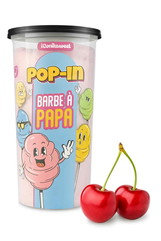 Barbe à Papa Cerise 60g