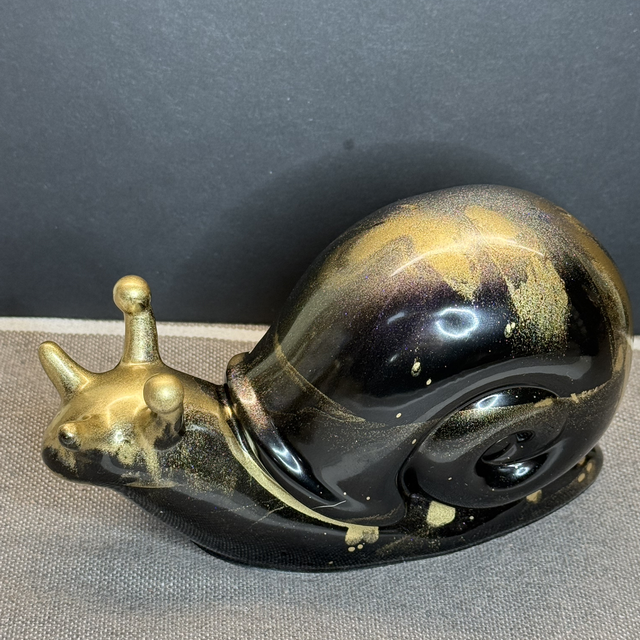 Escargot XXL Volutes Dorées