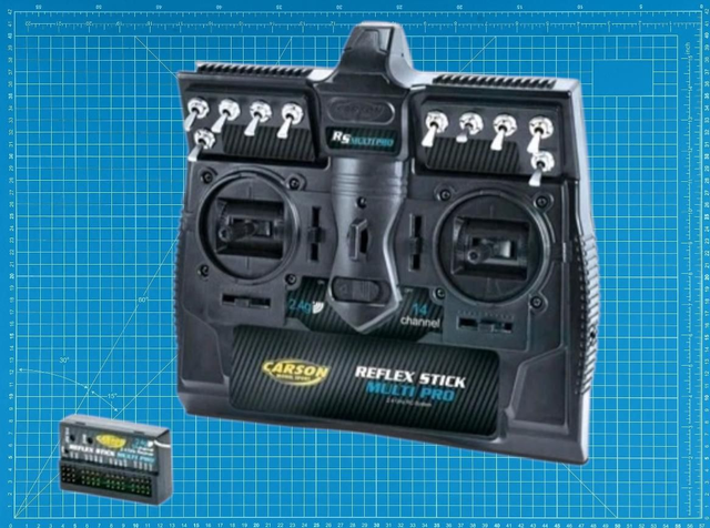 Carson 501003 Reflex Stick MULTI
PRO 14 Kanal 2.4 GHz