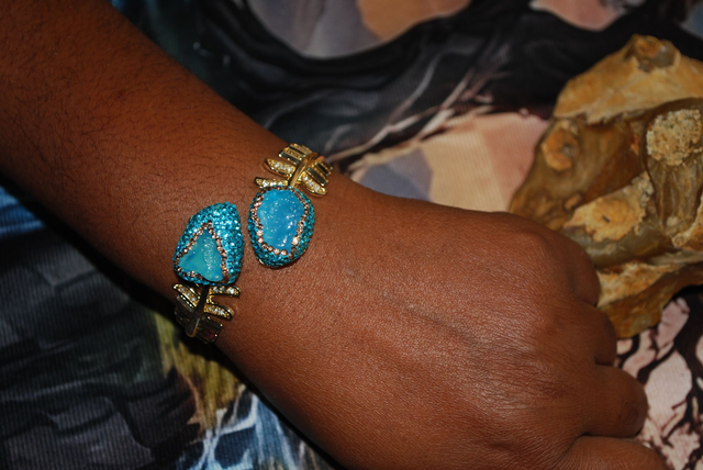 Bracelet aigue-marine