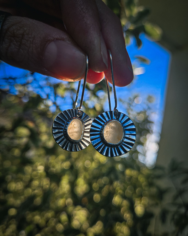 Boucles d'oreille pendantes Solea