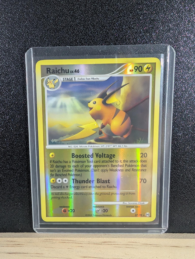Raichu 27/99 Reverse Holo Platinum Arceus 