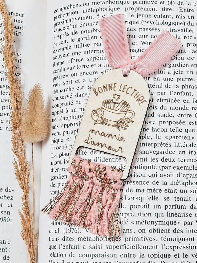 Marque-page - mamie