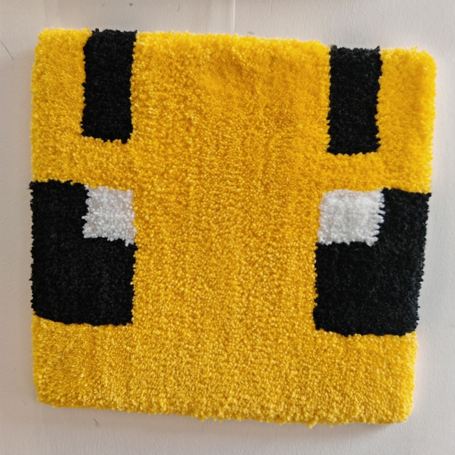 Minecraft Bee Custom Rug