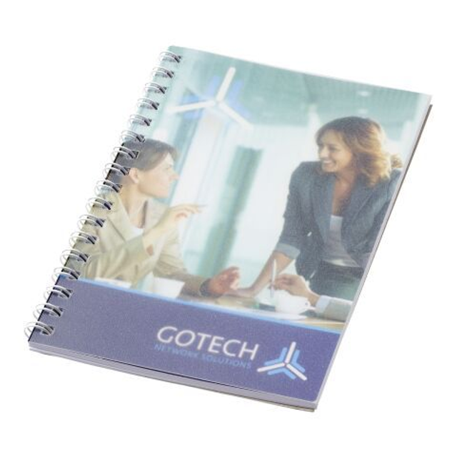 Desk-Mate spiral A6 notebook PP cover