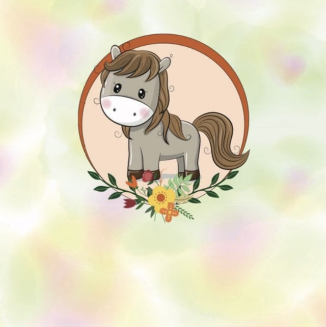 Jersey Panel 40x50 Pferd 