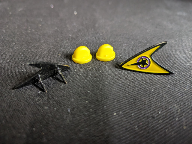 Starfleet Insignia Intersex Pride Flag Soft Enamel Pin Badge