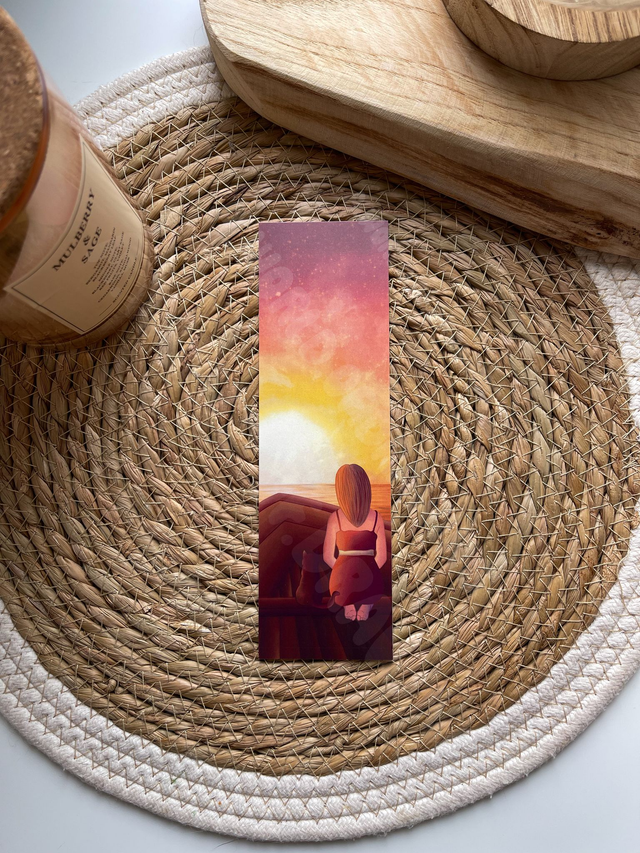 Marque-Page - Coucher de soleil