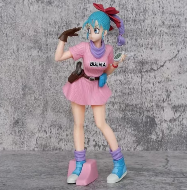 Dragonball Z collectors figuur Bulma roze (25cm groot)
