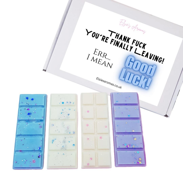 NEW JOB GIFT BOX THANK F**K YOU&#039;RE FINALLY LEAVING! GOOD LUCK 2