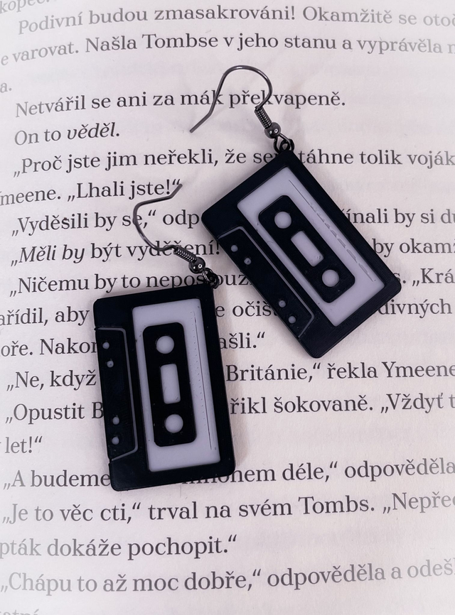 Náušnice Kazety