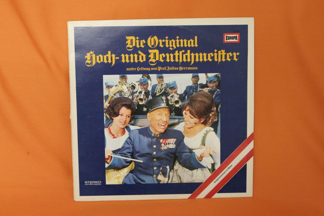 Vinyl LP "Die Hoch-und Deutschmeister unter der Leitung von Prof. Julius Herrmann"