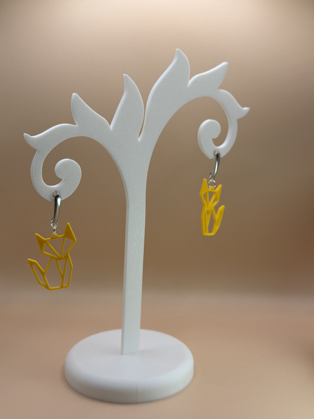 Boucles d'oreilles Renard - Attaches Fantaisies