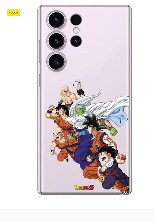 Personalaizer Funda Oficial Compatible con Samsung Galaxy S24 Ultra con diseño de Dragon Ball Z