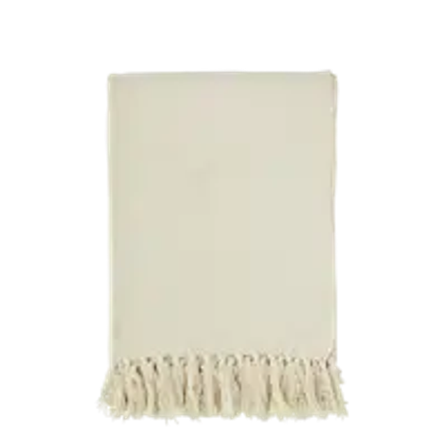 Jeté en coton recyclé 125x175