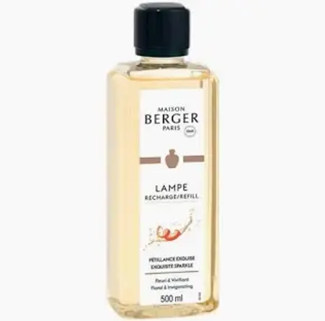 RECARGA PERF. 500ML PETILLANCE EXQUISE PARA LAMPE BERGER
