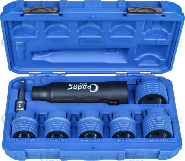 Stehbolzen-Reinigungs-Satz, 8-tlg.