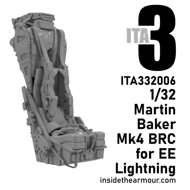 ITA3 - ITA332006 Martin Baker Mk4BRC for 1/32 EE Lightning