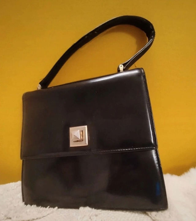 Sac a main noir vintage 