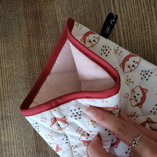 Pochette pour livre Grand Format : Chat roux