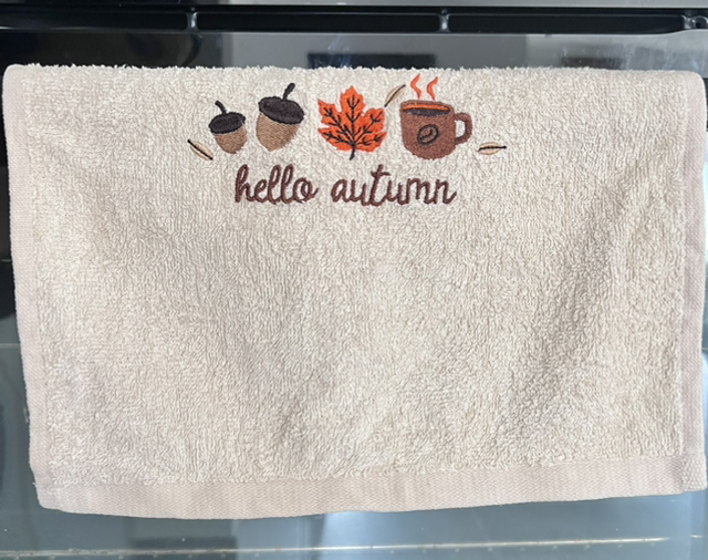 Serviette de Cuisine &quot;Hello Autumn&quot; 🍁
