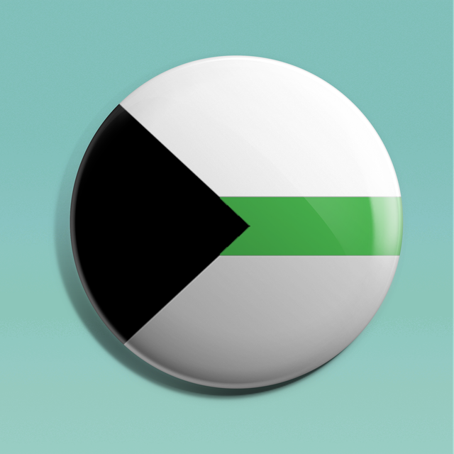 Demiromantic Badge