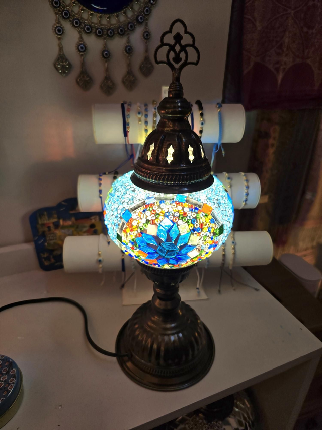 Medium Mosaic Table Lamp