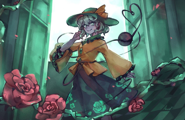 Illustration Koishi Komeiji
